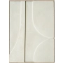 OBRAZ 3D RELIEF NO3 ECRU